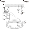 Plafon LAMPA sufitowa SMITTY 68225-24 Globo metalowa OPRAWA okrągła LED 24W 4000K ring biała