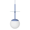 Wiszący metalowa lampa do kuchni PLAAT A PLA199P0 kula niebieski