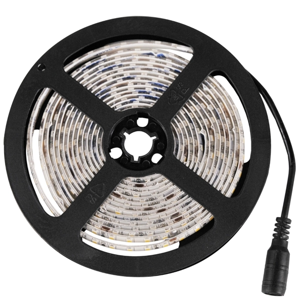 Taśma ledowa z zasilaczem 319203 Polux 23W 6500K IP65 barwa biała zimna z włącznikiem