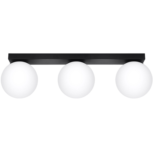 Lampa przysufitowa kule Yoli SL.1153 Sollux do jadalni białe czarne