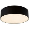 Plafon LAMPA sufitowa SPACE S 30659302 Kaspa abażurowa OPRAWA ścienna KINKIET okrągły czarny