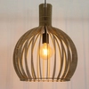 Zwisająca lampa nad stół Winter 40954 Sigma japandi beżowa czarna