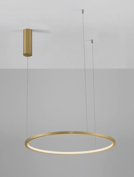 Lampa wisząca TOLUCA LE42777 LED 36W 3000k okrągła nad łóżko złota