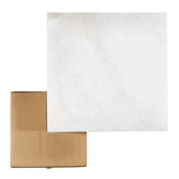 Lampa ścienna CUBO ST-DL-8537 gold LED 3W 3000K kostka złota biała