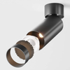 Lampa sufitowa regulowana Focus C055CL-L12B3K-W-B LED 12W 3000K czarna