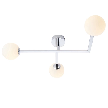 Sufitowa lampa do łazienki L&-193904 Light& molekuły IP44 chrom