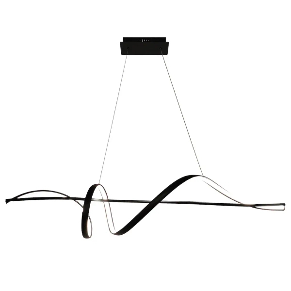 Wisząca lampa nad wyspę SASH ML1190 LED 36W 4000K do jadalni czarna