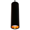 LAMPA wisząca LATI 307576 Polux metalowa OPRAWA tuba ZWIS czarna