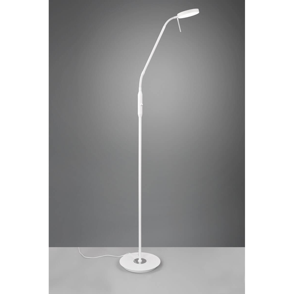 Podłogowa lampa NEMIO DL131423310 LED 12W 2300-4000K regulowana biały