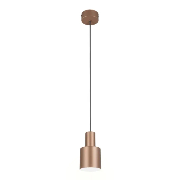 Różowa lampa wisząca Agudo 319400165 tuba z regulacją 1x10W E27
