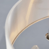 Wisząca lampa do salonu Highclere 94357 Endon na łańcuchu beż chrom
