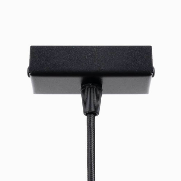 Lampa wisząca na listwie Spark SL.1395 belka podłużna czarna