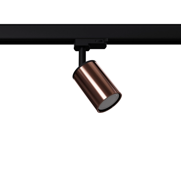 Trójobwodowa lampa sufitowa 3-fazowa WINX MYL.00346 czarna miedziana