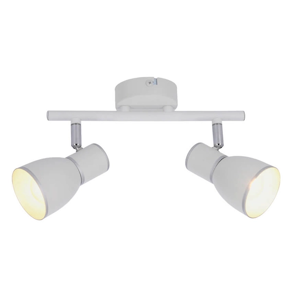 Kuchenna lampa przysufitowa Fido 92-63373 biała chrom