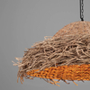 Ekologiczna lampa wisząca ALLENDE LE44490 trawa morska beżowy