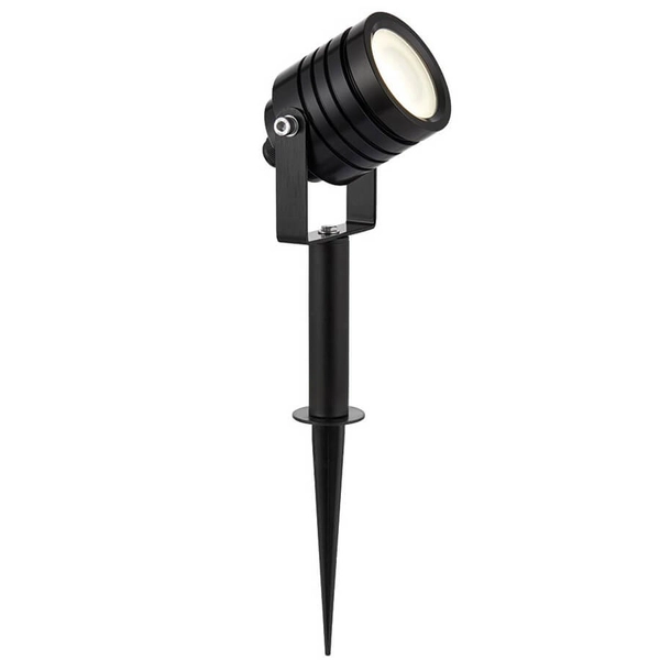 Gruntowa lampa z regulacją Luminatra 78636 LED 4W 4000K IP65 czarny