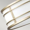 Metalowa lampa wisząca Fusion FE-FUSION-P-L-PNBR Feiss do jadalni mosiądz