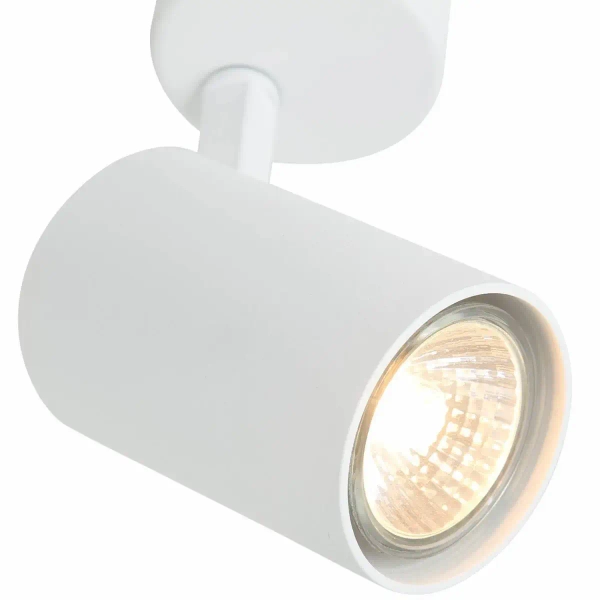 Spot LAMPA sufitowa Tuka Bianco Orlicki Design regulowana OPRAWA metalowa downlight tuba biała OUTLET