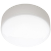 Szklany plafon minimalistyczny Isar 90238/05 okrągły biały