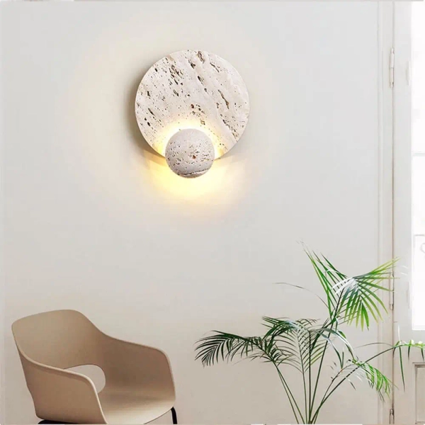 Ledowy kamienny kinkiet Travertino CGTRAVERTIN LED 4W 3000–6000K trawertyn