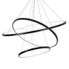 Pierścieniowa lampa wisząca LEA 330024 LED 82W 4000K ringi czarne