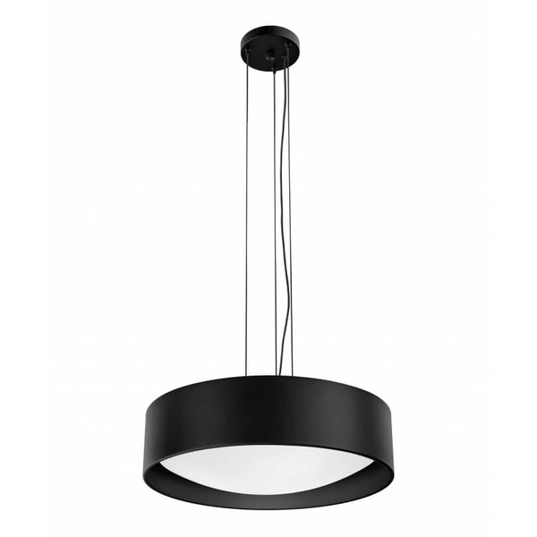 Wisząca lampa do jadalni VERO 11136302 Kaspa nad stół biała czarna