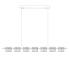 Lampa wisząca geometryczna BACCIO ST-DL8520 złota metalowa szlana LED 21W 3000K 7-punktowa