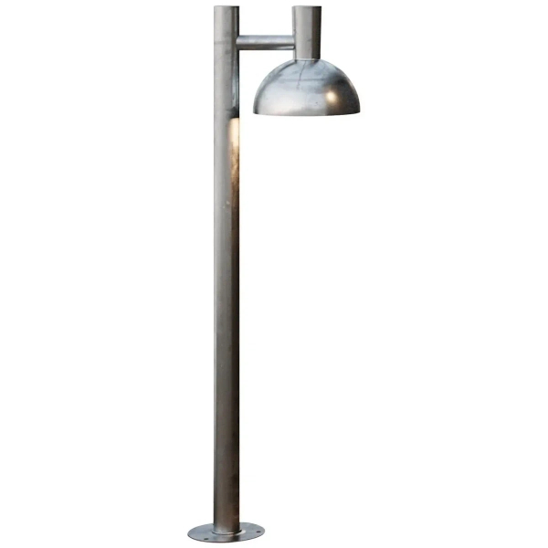 Stojąca lampa zewnętrzna Arki 2118108031 IP54 przed dom cyna