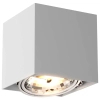 Lampa sufitowa BOX SL 1 89947 metalowa kostka SPOT cube biała