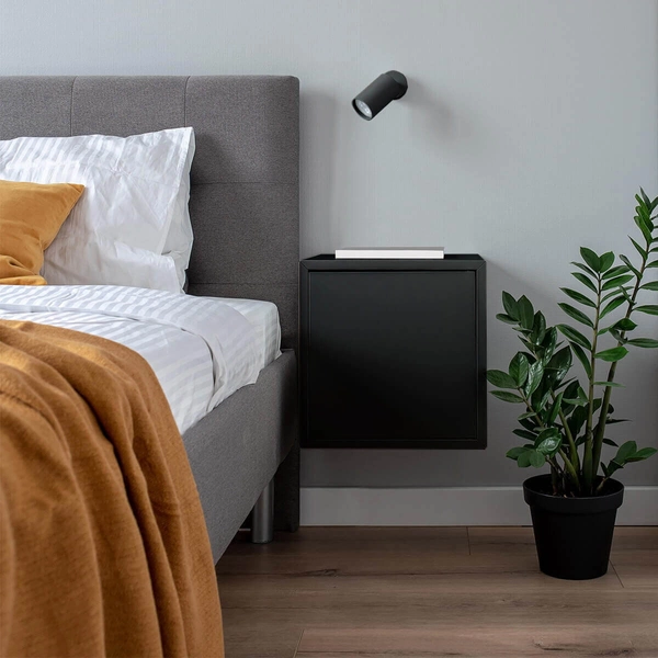 Regulowana LAMPA sufitowa SNOW LP-731/1W BK Light Prestige metalowa OPRAWA spot reflektorek tuba czarna