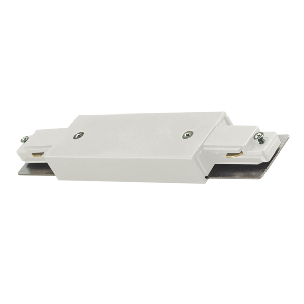 Łącznik do szynoprzewodów Connector 04108 Ideus podłużny biały