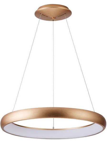 Ledowa wisząca lampa Antonio AZ5061 32W 3000-6500K pilot złota