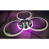 Sufitowa lampa DRS2032/3 rings 48 LED 47W 3000-6000K tryb nocny chrom