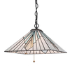 Zwisająca lampa z regulacyjną Alderley TF-ALDERLEY-P szklana kolorowa