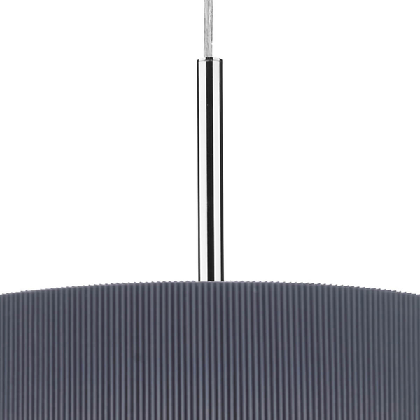 Wisząca lampa do biura Zaragoza ZAR1039 Dar Lighting srebrna biała szara