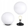 Ogrodowa lampa kulista Balli biała SLP8304 1xE27 IP44 wtykana