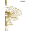 Lampa wisząca loftowa Sesto MSE010100336 Moosee druciak złota