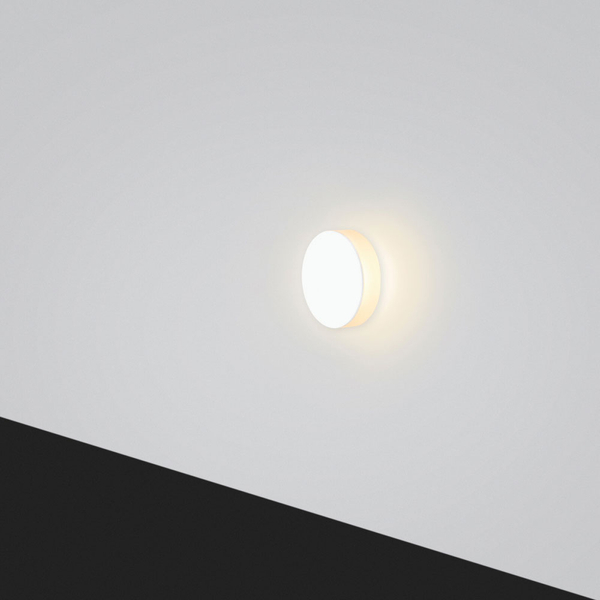 Schodowa lampa Lesel XL 009A 1009A2102 Elkim LED 1W 3000K oczko IP44 biała
