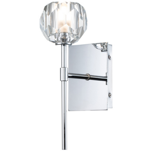 Łazienkowy kinkiet QN-REGALIA1-PC-BATH kryształ chrom
