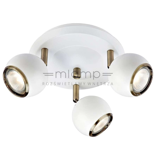 Plafon LAMPA sufitowa COCO 106875 Markslojd regulowana OPRAWA metalowa kule balls białe