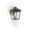Elewacyjny kinkiet latarenka Zago 5294502012 szklany IP44 czarny
