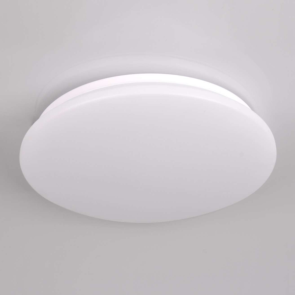 Plafon LAMPA sufitowa ADAR 313393 Polux okrągła OPRAWA natynkowa LED 18W 4000K łazienkowa IP44 biała