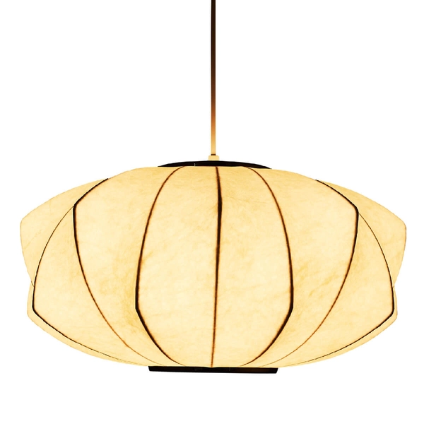 Lampa wisząca nad stół SILK ST-2331-45 Step Into Design materiałowa biała