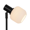 Stołowa lampa z regulacją Stem R5021009A-1T Zumaline szklana czarny biały