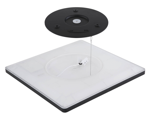 Plafon kwadratowy Sapana 41563-24B LED 24W 3000K square czarny