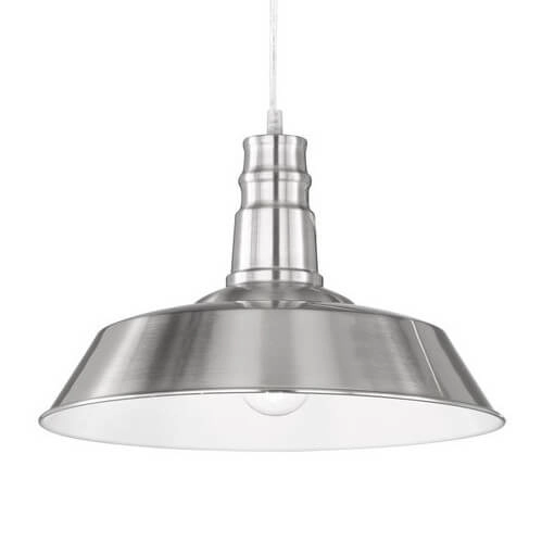 Wisząca lampa Will R30421007 RL Light misa nad stół metalowa nikiel