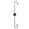 Ścienna lampa salonowa Essa ST-B3554 black LED 9W 3000K metal biały czarny
