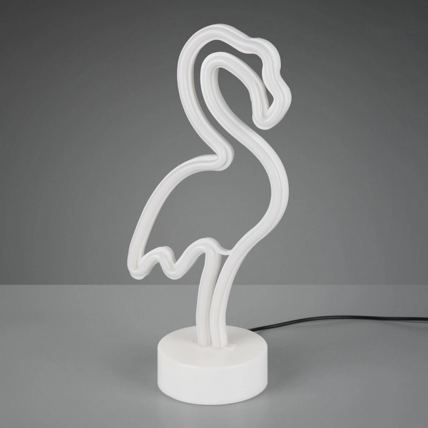 Lampka stołowa Flamingo R55240101 RL Light LED 1,8W flaming do salonu biała