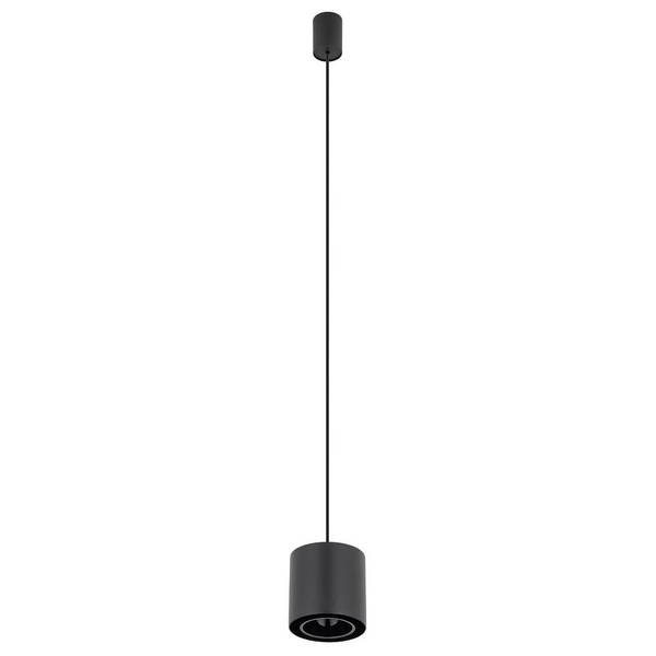Salonowa lampa wisząca POINT 11512 tuba czarny