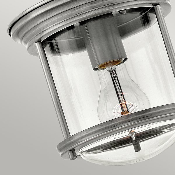 Lampa sufitowa plafon QN-HADRIAN-MINI-F-AN-CLEAR nikiel